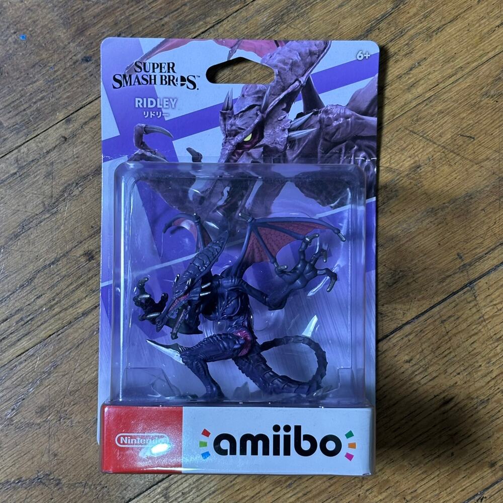 Nintendo Amiibo - Ridley(Metroid) super smash bros. series NEW